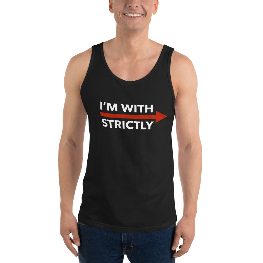 I'm With Strictly RIGHT SIDE Unisex Tank Top