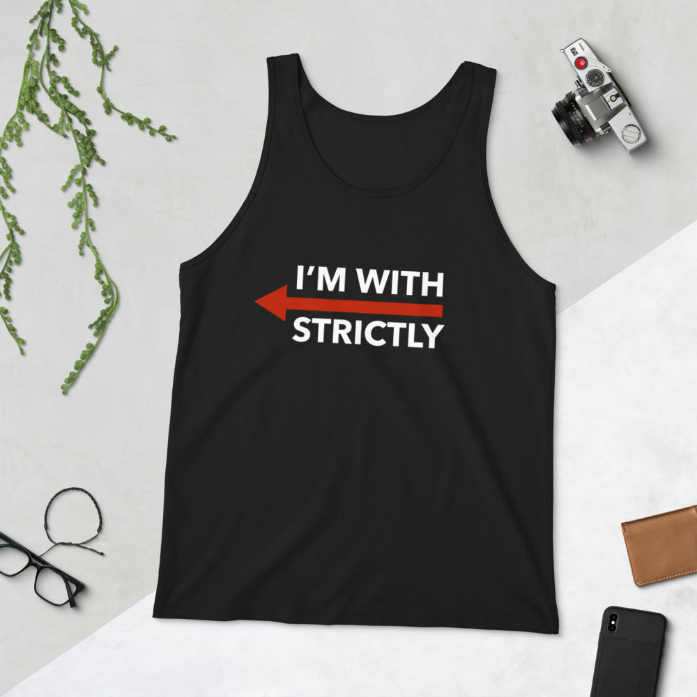 I'm With Strictly LEFT SIDE Unisex Tank Top