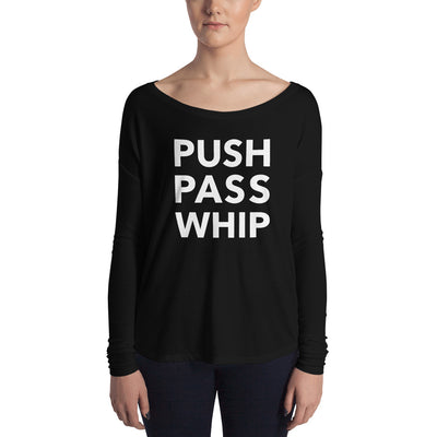 Push Pass Whip Form-Fitting Long Sleeve