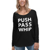 Push Pass Whip Form-Fitting Long Sleeve