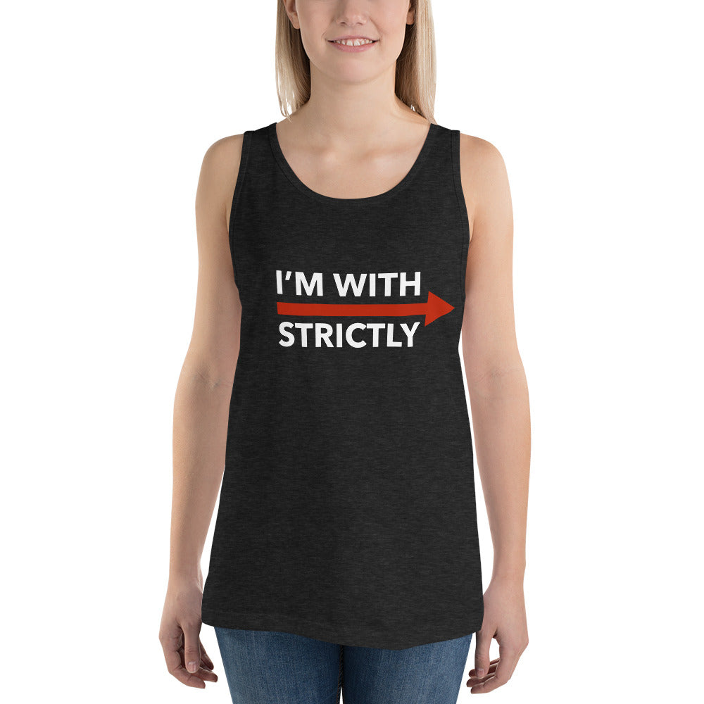 I'm With Strictly RIGHT SIDE Unisex Tank Top