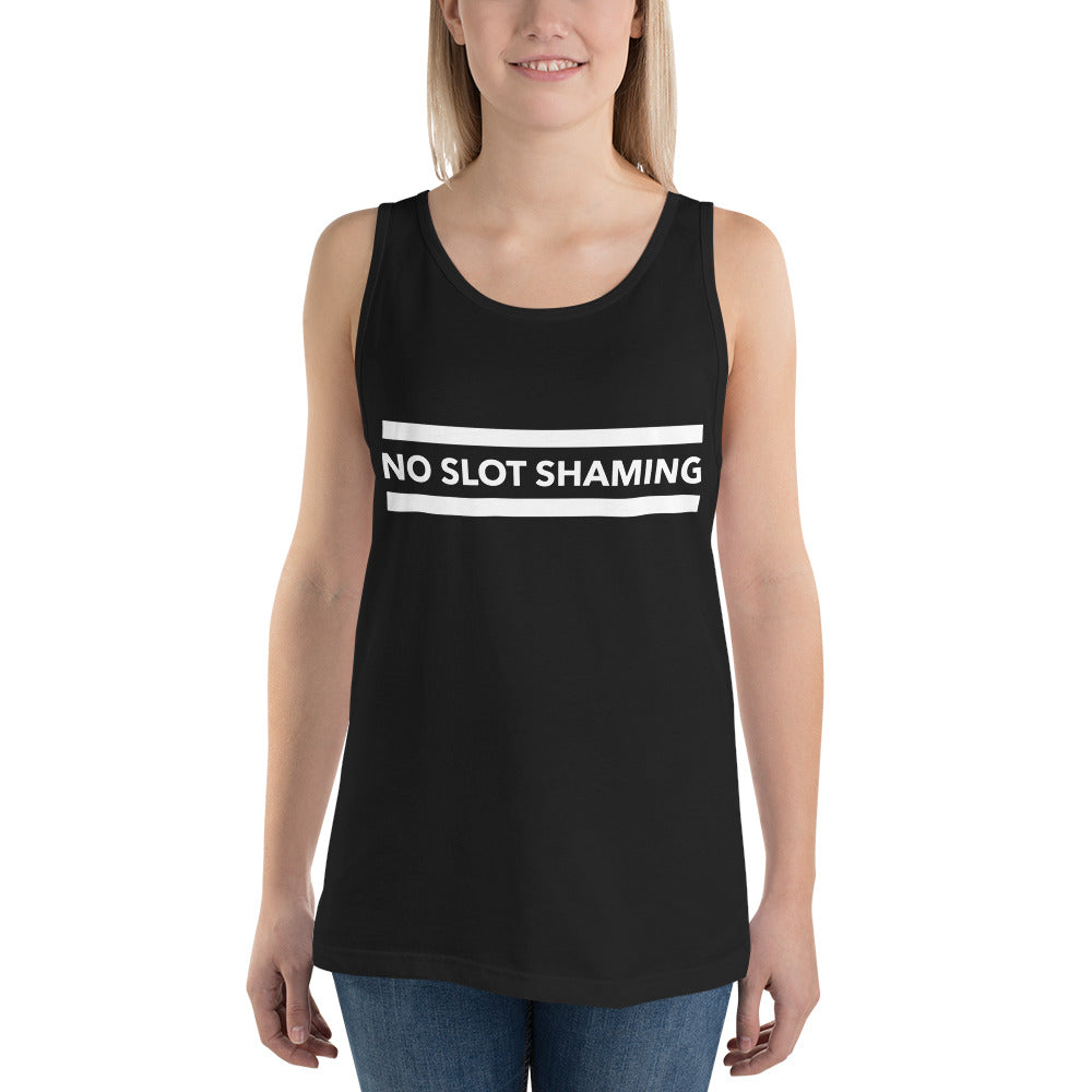 No Slot Shaming Unisex Tank Top