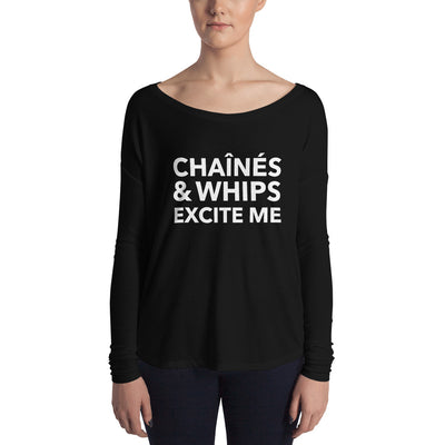 Chaînés and Whips Excite Me Form-Fitting Long Sleeve