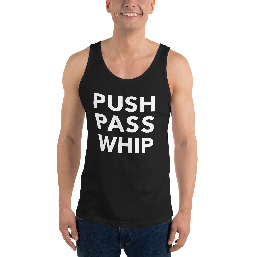 Push Pass Whip Unisex Tank Top