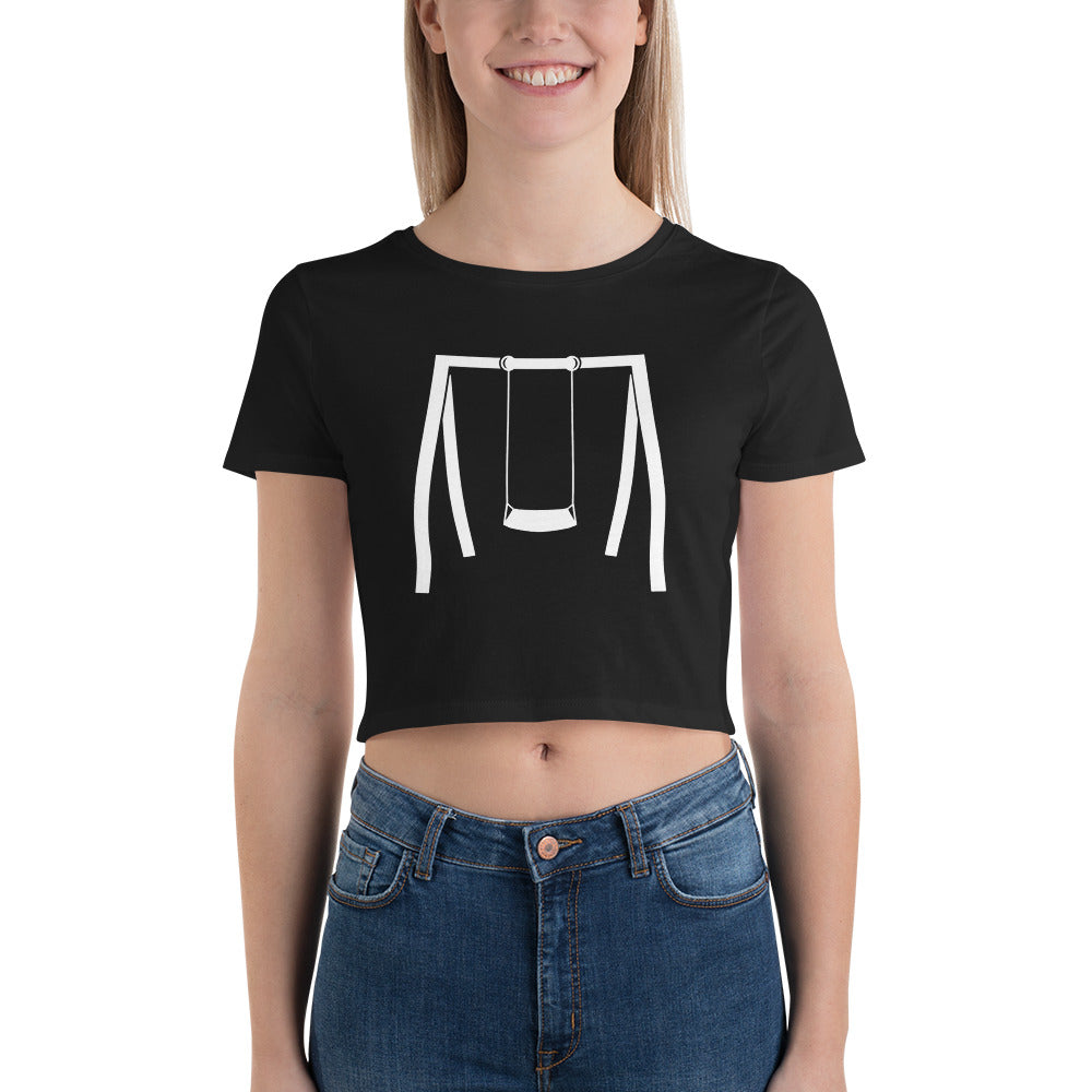 Literal Swing Form-Fitting Crop Top