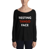 Resting Tango Face Form-Fitting Long Sleeve