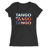 Three Tangos  Form-Fitting T-Shirt