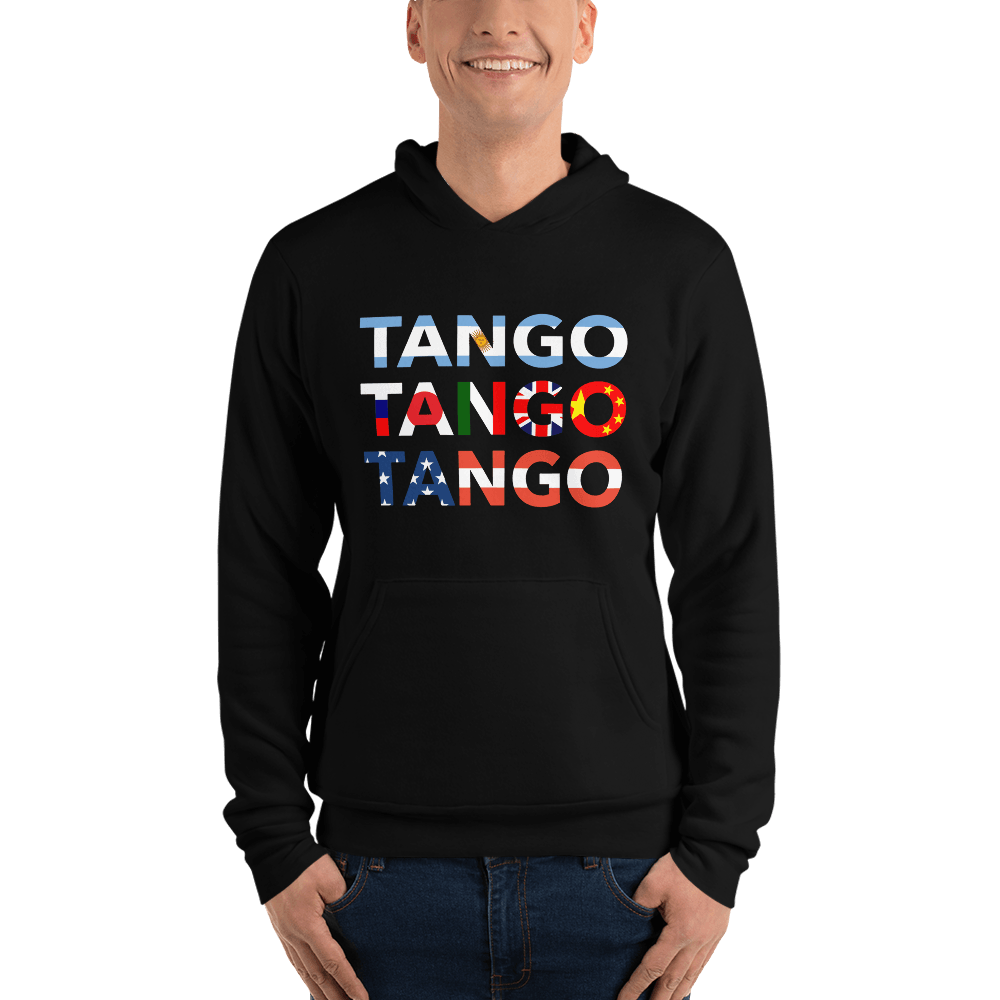Three Tangos Unisex Hoodie
