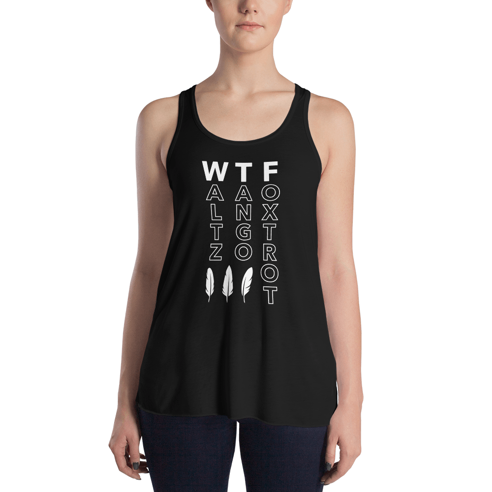 WTF Form-Fitting Racerback Tank
