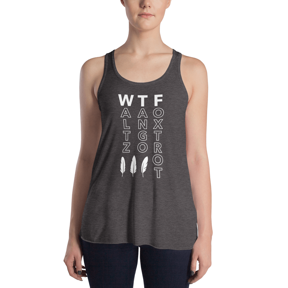 WTF Form-Fitting Racerback Tank