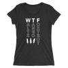 WTF Form-Fitting T-Shirt